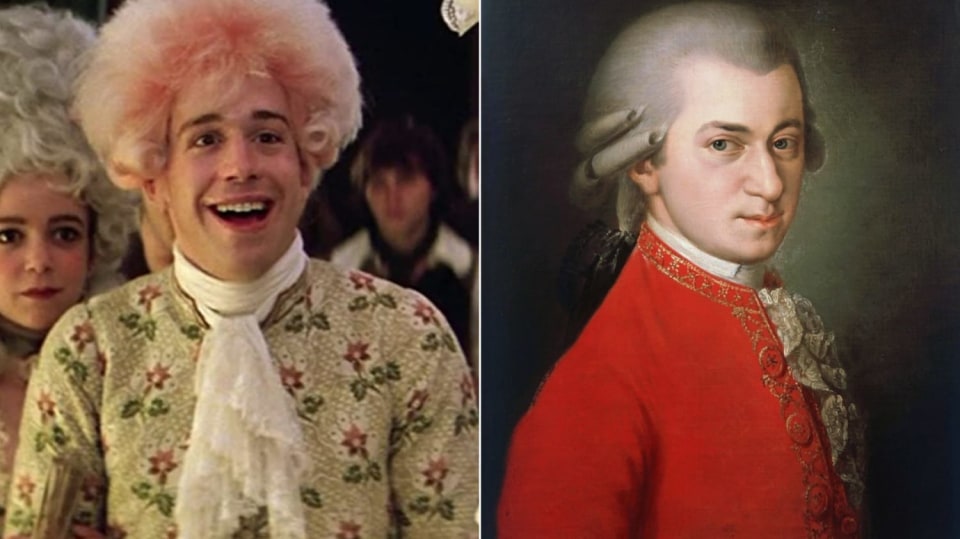 Filmový Amadeus vs. obraz pravého Amadea od Barbary Krafft